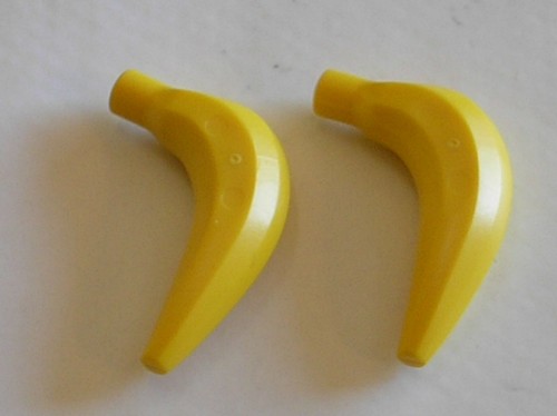Lego banana minifig - lego, monkey
