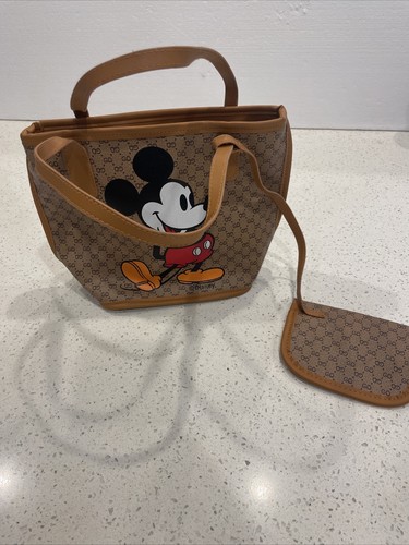 Mickey purse with attached - purse,