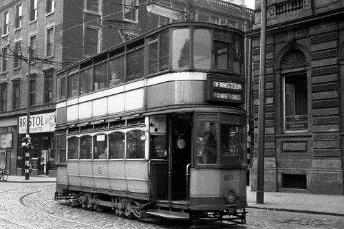 Glasgow corporation tram 1051 - glasgow,