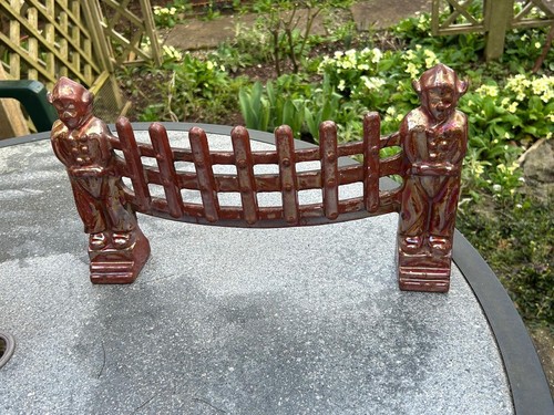 Vintage cast iron fire hearth - vintage,