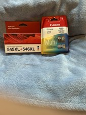 Canon PG-545XL Black Genuine Original Ink Cartridge for Pixma