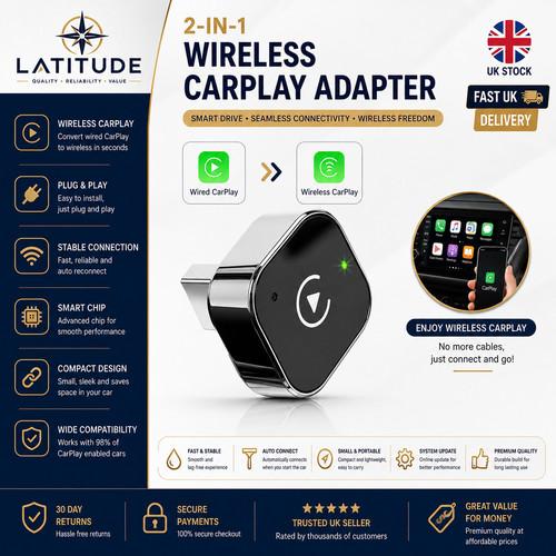 Wireless carplay android auto - wireless,