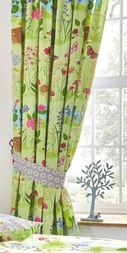 Bluebell bedroom curtains - bluebell,