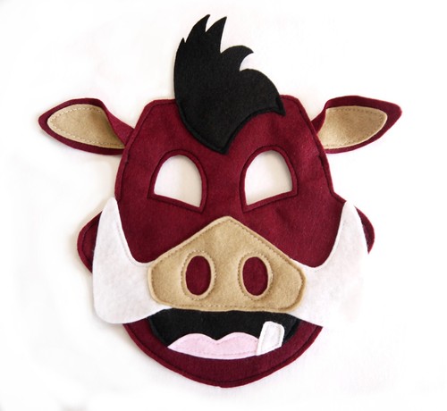 Pumbaa mask warthog halloween - mask,
