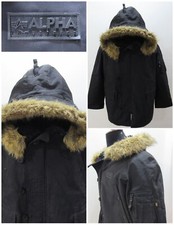 Alpha IND Men’s Extreme Cold weather Alaska Coat Chest 48/50 UK XL REF  (14525)