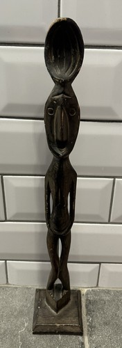 Vintage wooden african - african, figure