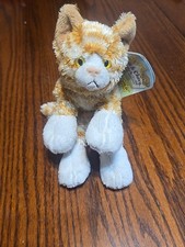 Cat Orange Stripe White Tabby