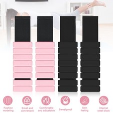 2PCS Adjustable Wrist Ankle Weights for Aerobics Pilates Weight-Bearing Bracelet