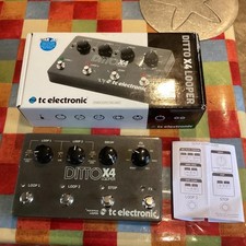TC Ditto X4 Dual Looper - The