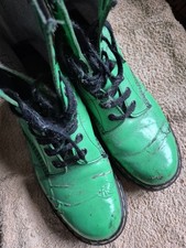 Doc Martens Green Ankle Boot