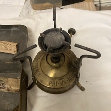 Vintage Brass Swedish Primus Stove No 96,with storage case - 1930,s