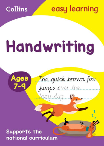 Handwriting ages ideal - 7-9:,