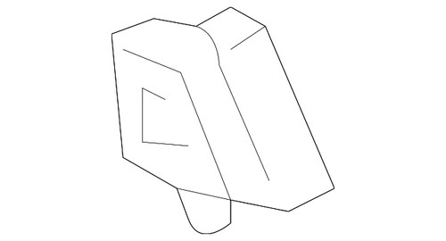 Genuine volkswagen hood stop - hood,