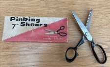 Chrome Pinking Shears Size 7"