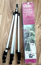 ARTIST QUALITY ALUMINIUM FIELD EASEL. FOLDING & PORTABLE. ARTWORK to 85 cm. VGC