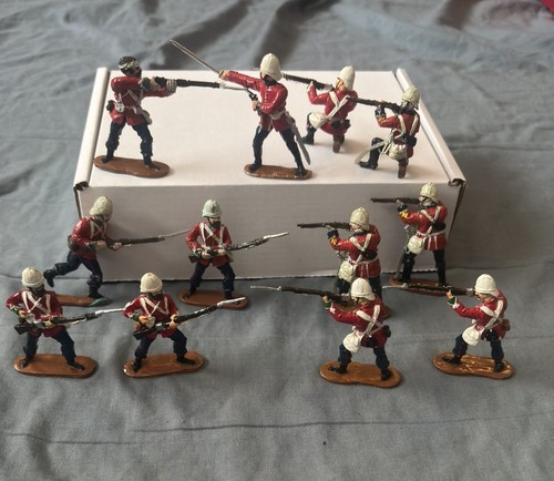 Zulu wars 54mm 24th - zulu, foot