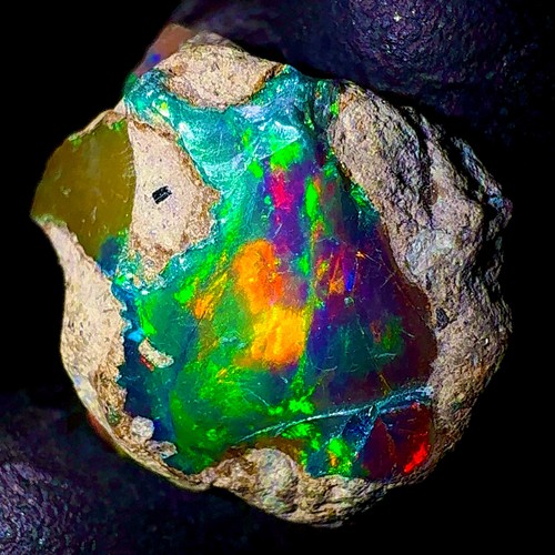 Natural dry opal - , gemstone