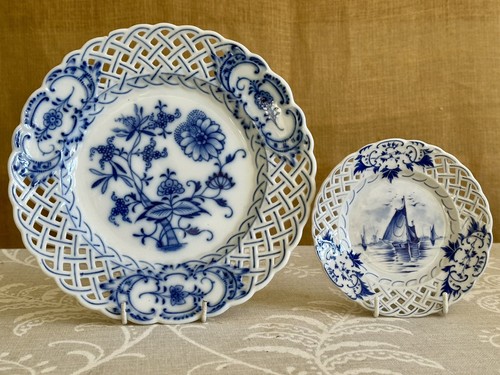 Meissen teichert blue - blue, onion