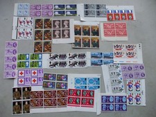 25 BLOCKS   PRE DECIMAL QUEEN ELIZABETH 2ND ETC  MINT STAMPS        LOT A2