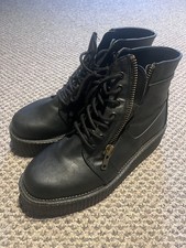 Demonia V-Creeper 571 Ankle High Top Platform Creeper Shoes Boots