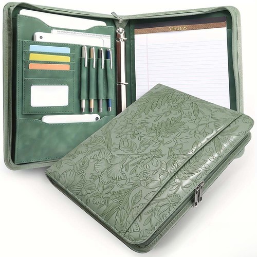 Zippered leather a4 - zippered,