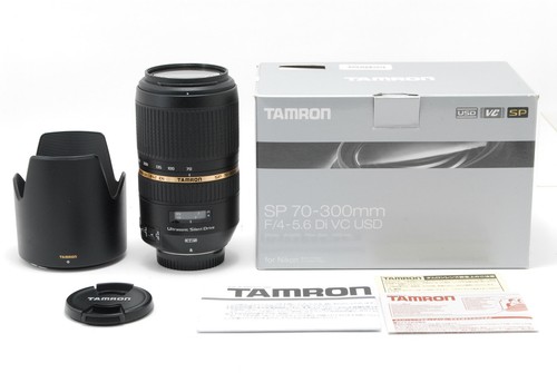 Almost unused box tamron - unused,