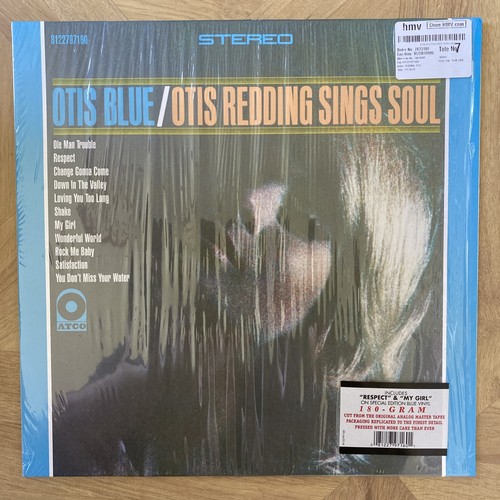 Blue vinyl otis redding sings - otis,