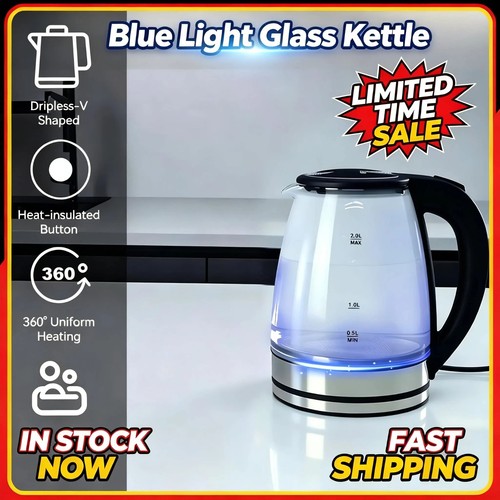 Glass electric kettle fast - kettle,