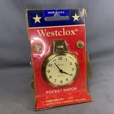 NIB Silver Westclox