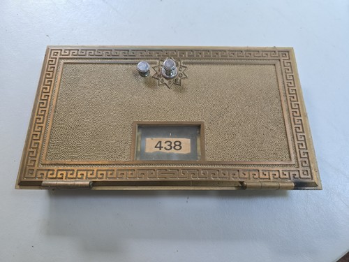 Device 1967 brass - 1967, post