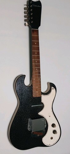 Vtg silvertone black sparkle - vtg,
