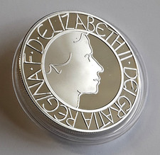 2003 UNITED KINGDOM £5 SILVER PROOF 925 28.28g QUEEN ELIZ 11 CORONATION JUBILEE