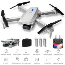 Foldable Mini Drone 4K HD Camera WIFI RC Selfie Quadcopter APP Conrol Aircraft