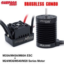 SURPASS HOBBY RC Motor and ESC Combo For 1/10 1/12 1/14 1/16 1/18 RC Car Boat