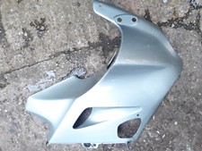 Honda NSR125 JC20 Alcast 1988 - 1994 Top Right Hand Fairing Panel / Silver
