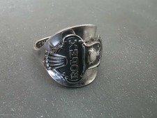 SP384 (Z) - Unique Silver Plated Rolex Spoon Ring