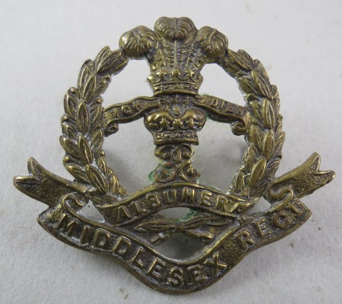 Military brass badge - brass, the