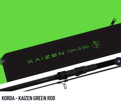 Korda kaizen green - green, 12ft
