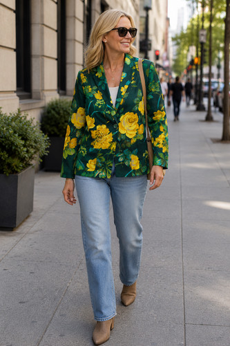 Vintage mondi business - vintage, floral