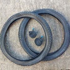 BMX Tyres 20x2.20"  Pair Freestyle Tread Flatland Urban ramp Bike 20"