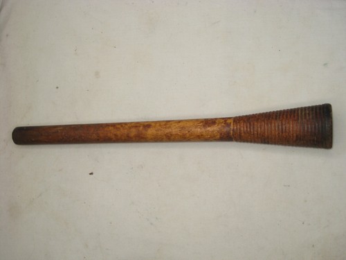Antique wooden spool sewing - wooden,