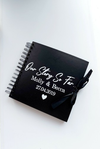 Personalised couples scrapbook - couples,