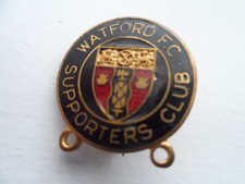 Watford Football Supporters Club Enamel  Badge