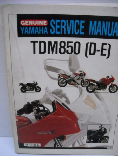 Yamaha tdm850 service manual - yamaha,