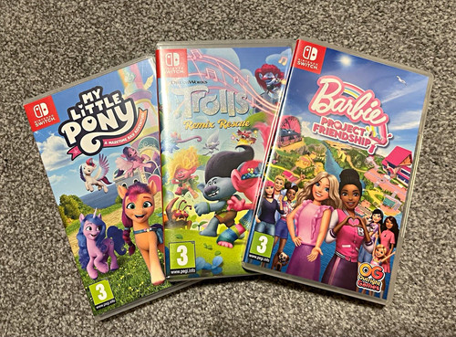 Nintendo switch game - nintendo, 3-game