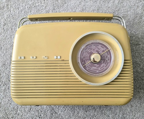 Vintage antique bush radio - antique,