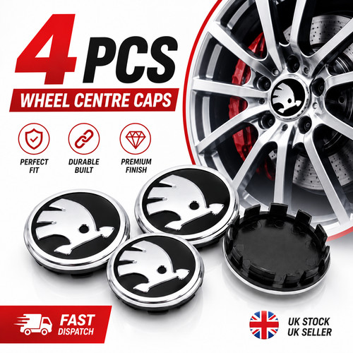 Skodas alloy wheel hub - skodas, centre