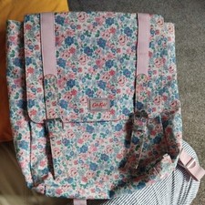 Cath kids oilcloth style back pack school bag bnwot
