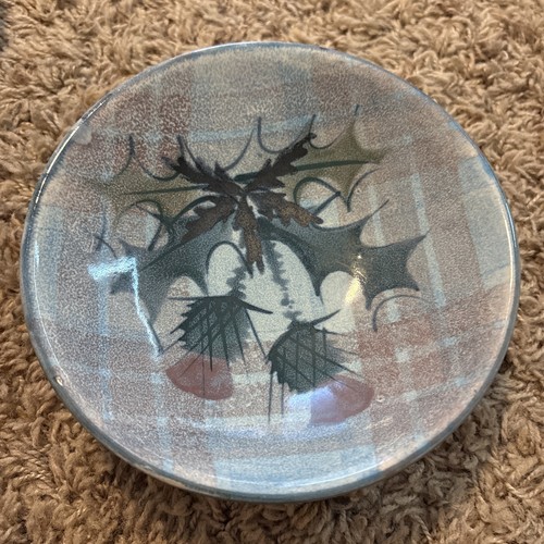 Vintage tain pottery thistle - pottery,