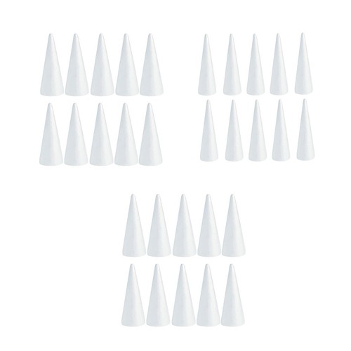 10x craft foam cones - 10x,